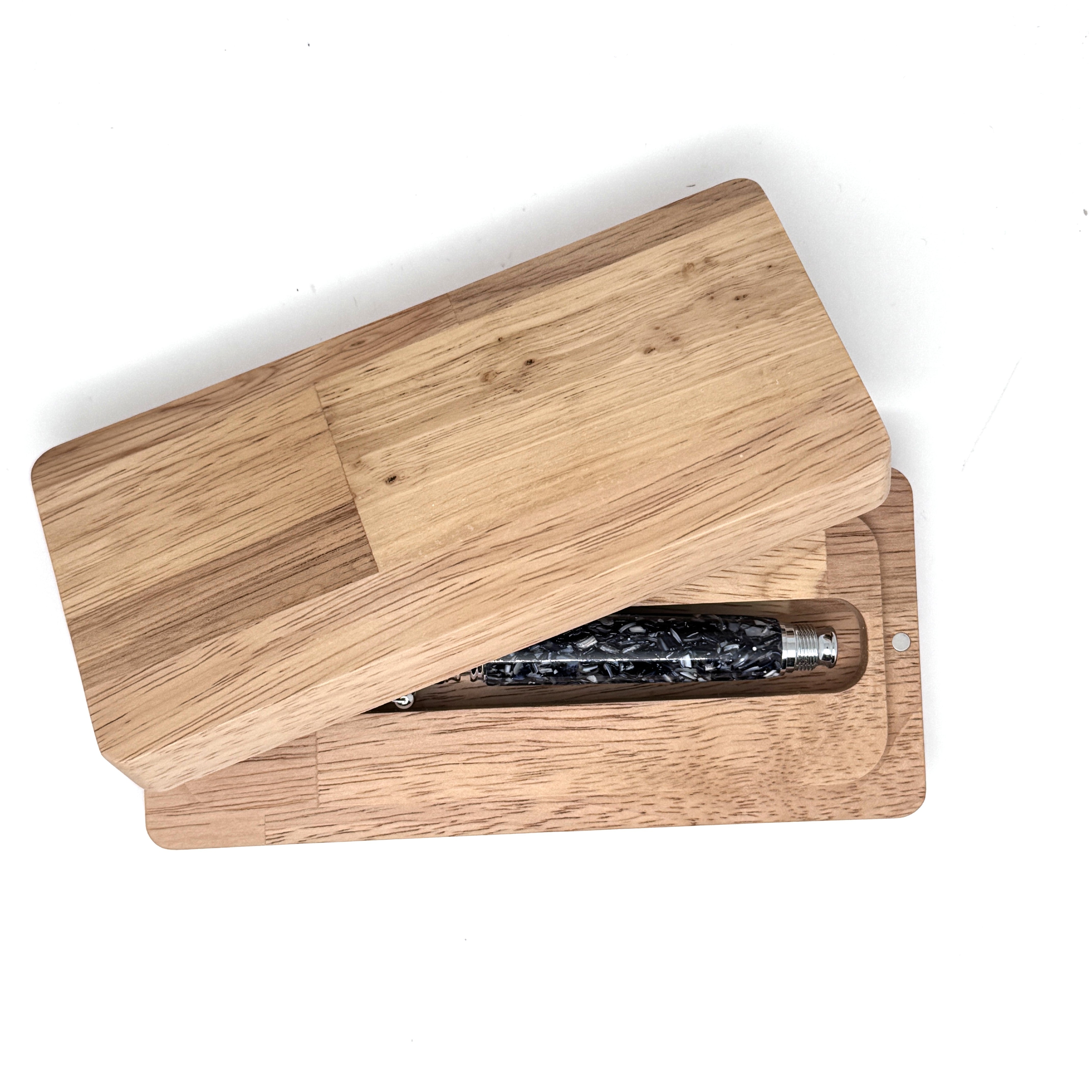 Stylo plume en lavande rose