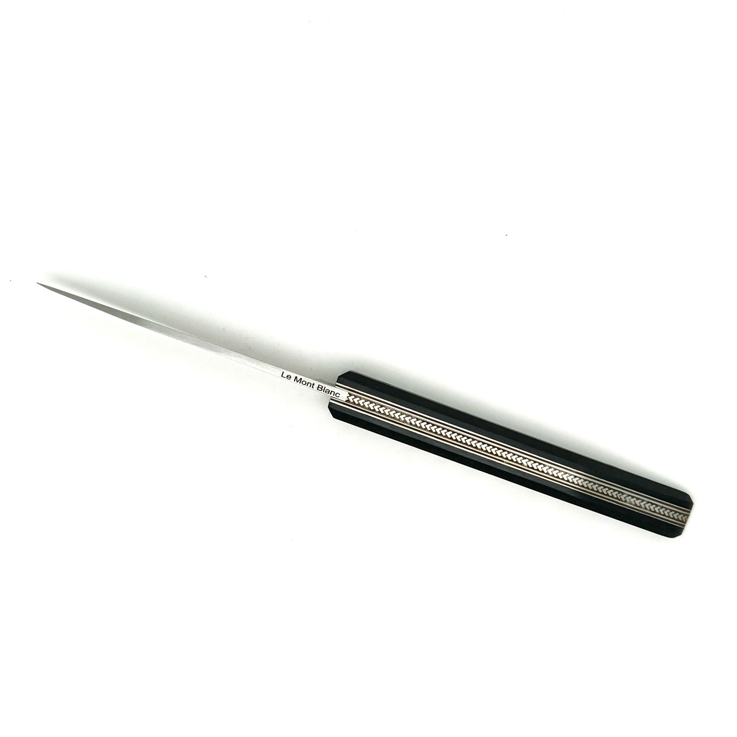 Mont Blanc granite handle knife