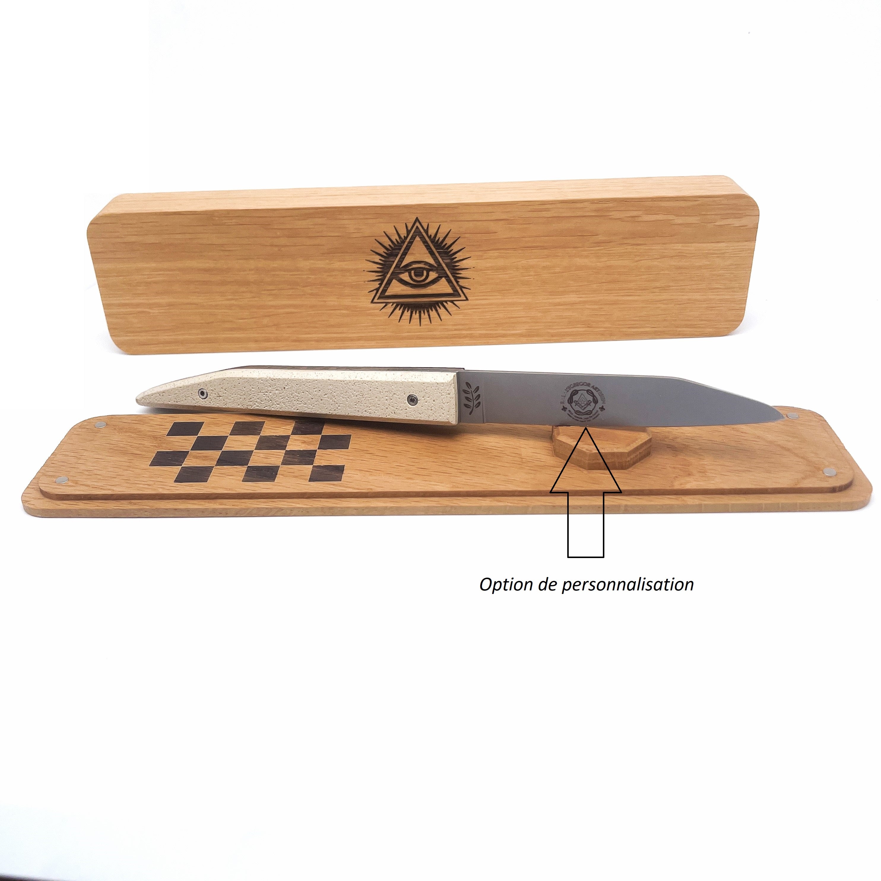 Everything is a symbol folding knife