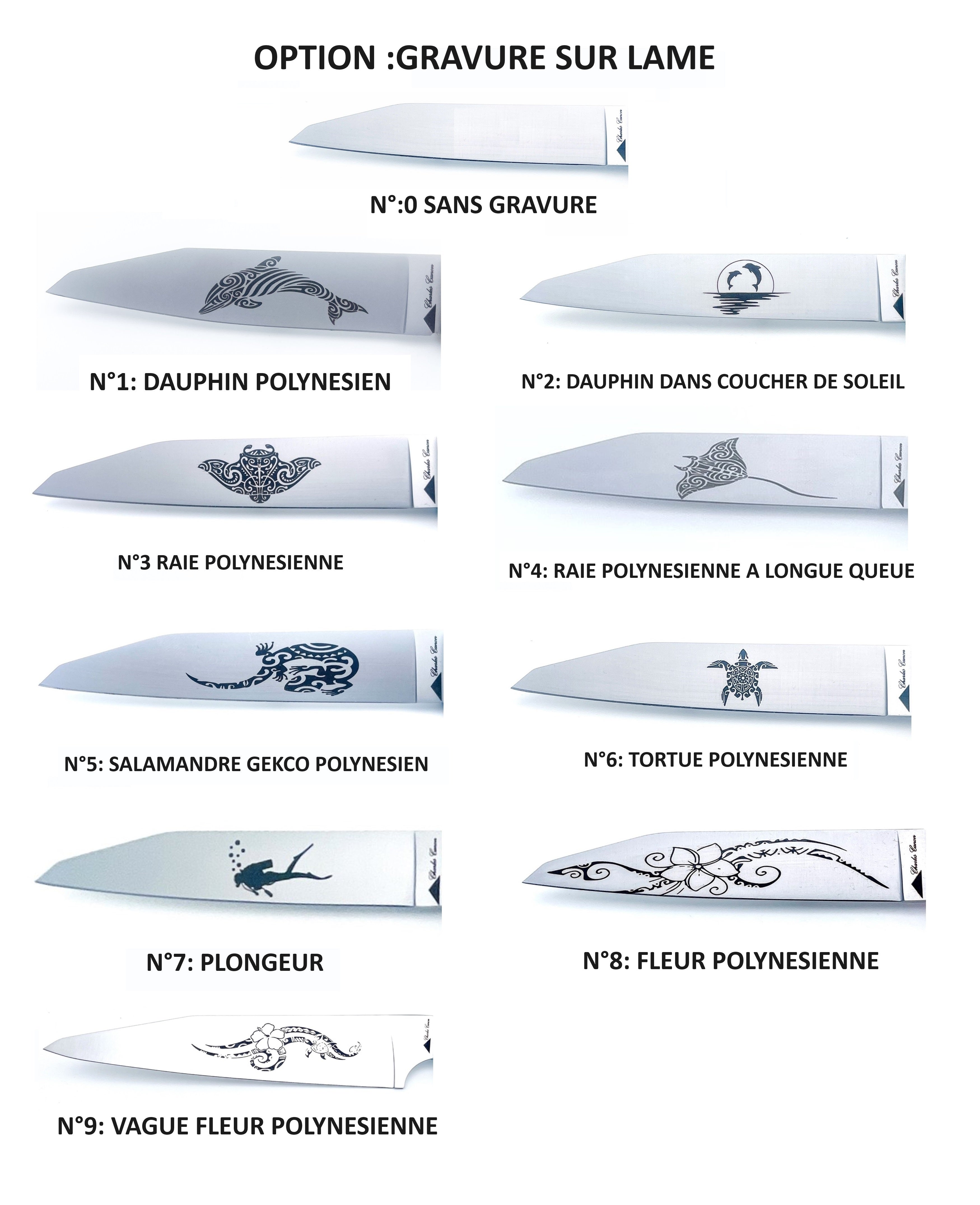 Couteau pliant le Polynésien