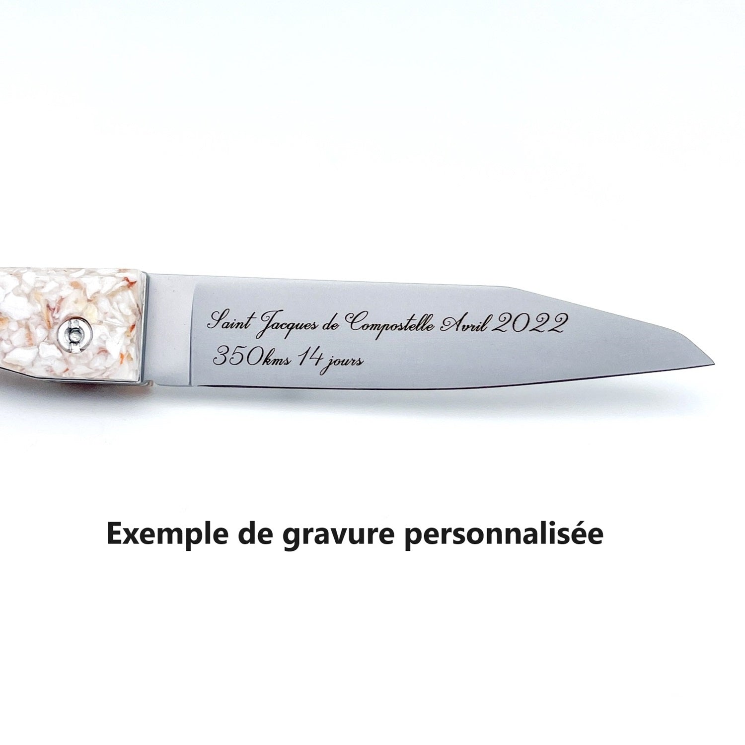 Piedmontese knife The Pilgrim of Santiago de Compostela