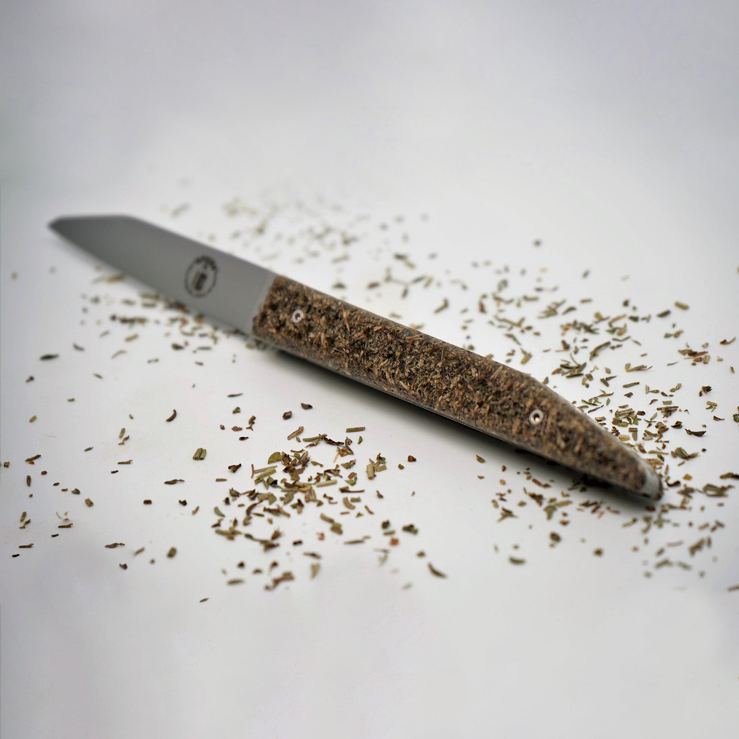 Couteau manche en herbes de Provence