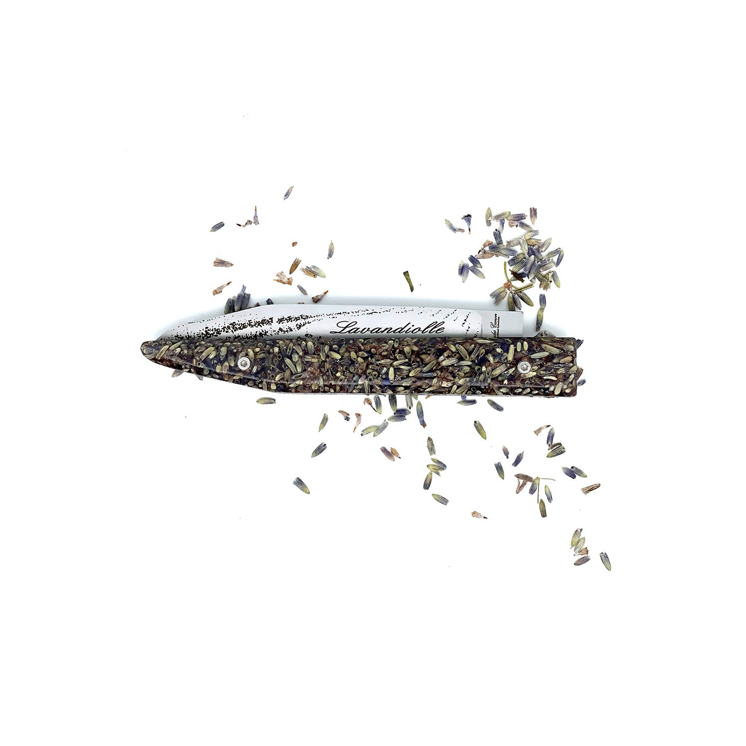 Provence Lavender handle knife