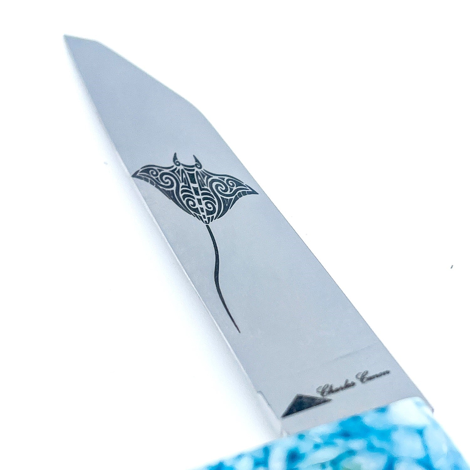 Polynesian folding knife