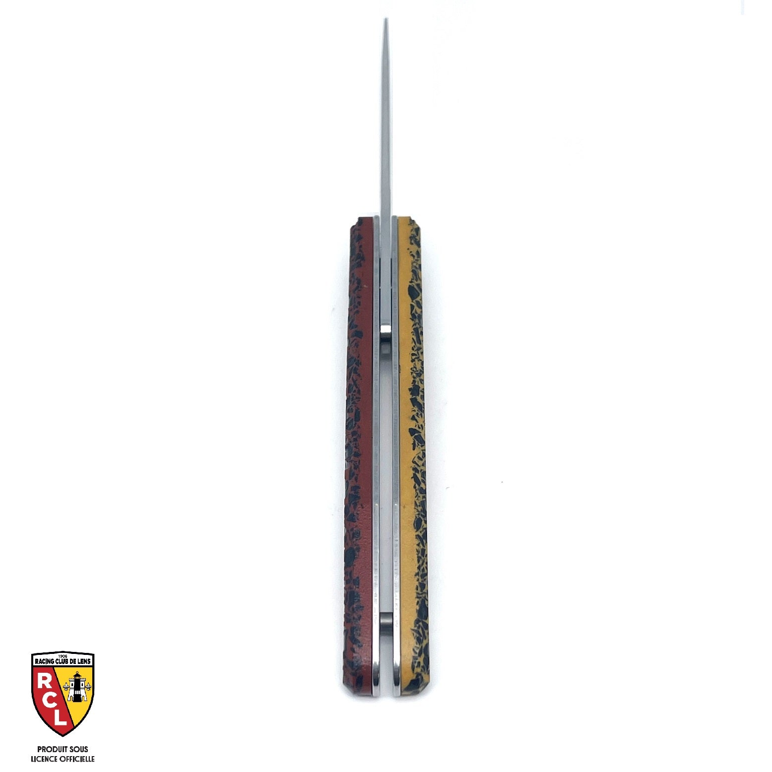 RC LENS Piedmontese knife with its BLOOD and GOLD charcoal handle (UNDER OFFICIAL LICENSE)