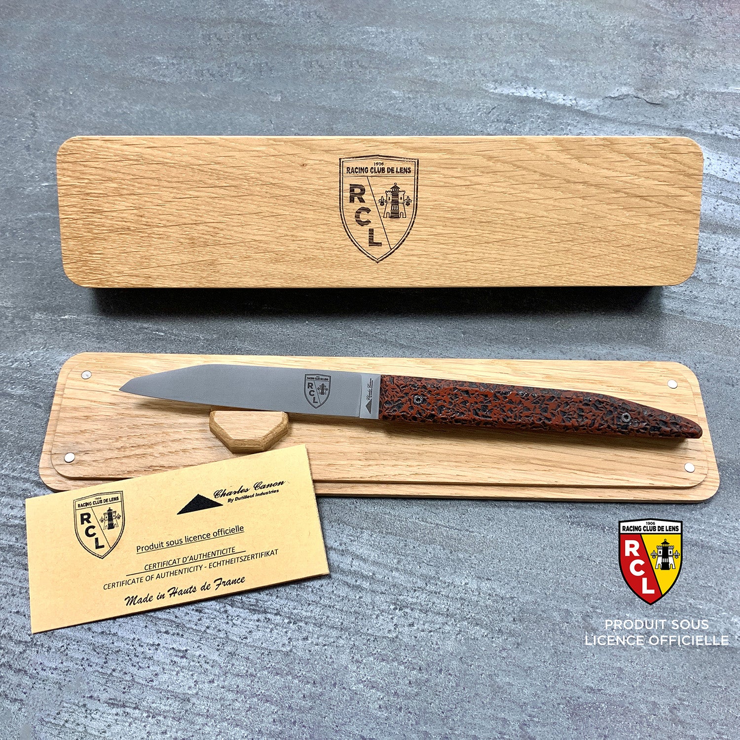RC LENS folding knife BLOOD &amp; OR edition (OFFICIAL LICENSE)